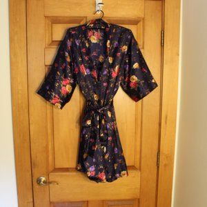 Silky Smooth Lingerie Robe with Matching Camisole